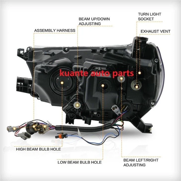 LED headlight for Toyota Hilux