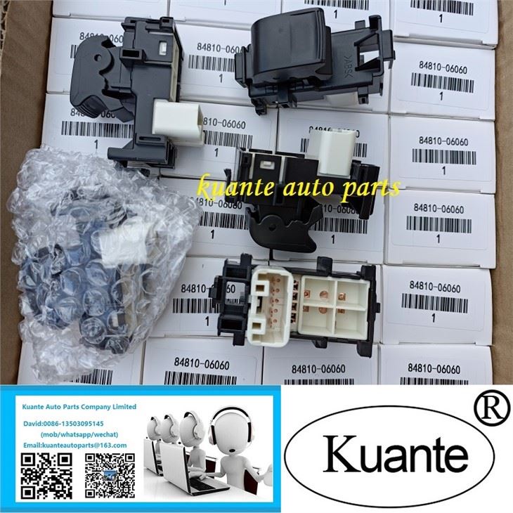 Elektriline aknaregulaatori lüliti Toyota jaoks 84810-06060