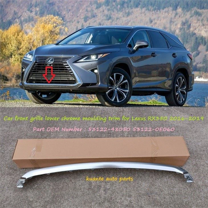 2016 Lexus RX350 front grille moulding
